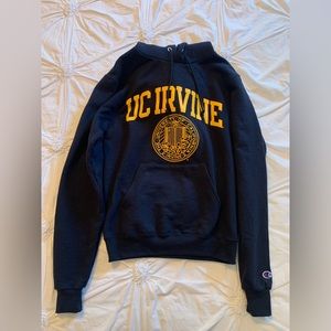 UC Irvine hoodie / jacket navy and yellow size XS
